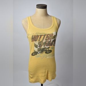 Harley Davidson tank top.